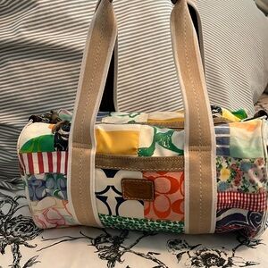 Well Loved Coach Hampton Patchwork Purse